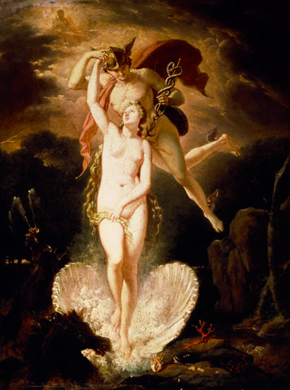 Venus and Mercury a Pierre-Nolasque Bergeret