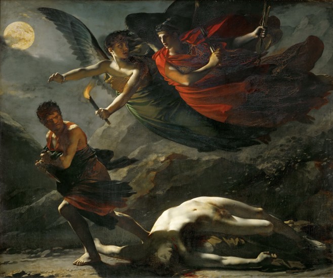 Justice and Divine Vengeance Pursuing Crime a Pierre-Paul Prud'hon