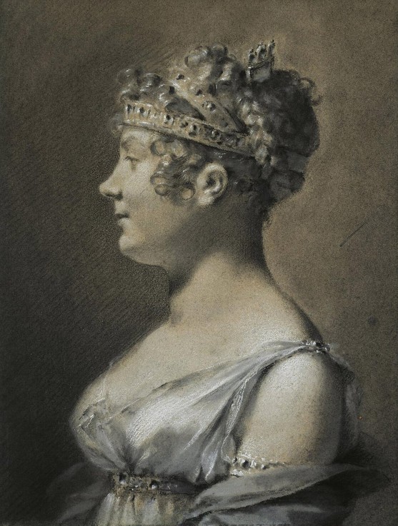 Portrait of Catherine Talleyrand, Princesse de Bénévent a Pierre-Paul Prud'hon