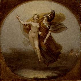 Wisdom and Truth descend to Earth a Pierre-Paul Prud'hon