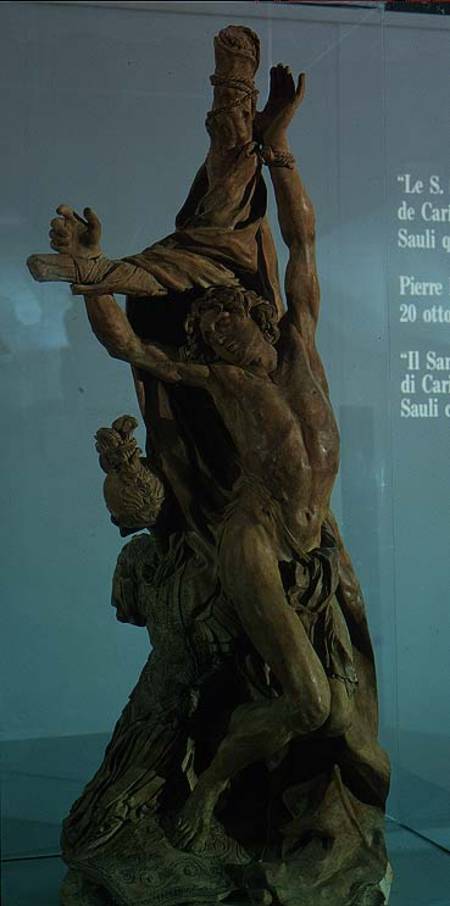 St. Sebastian, sculpture a Pierre  Puget
