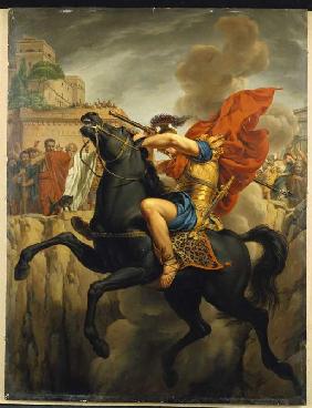 Der Tod des Marcus Curtius.