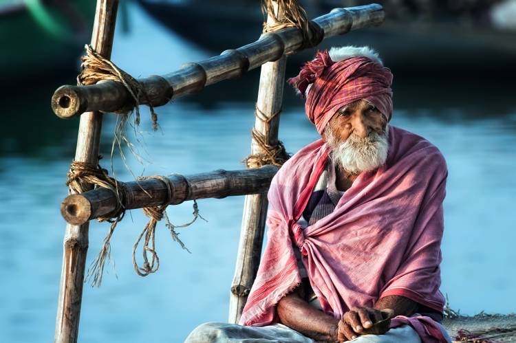 the old man and the Ganges a Piet Flour