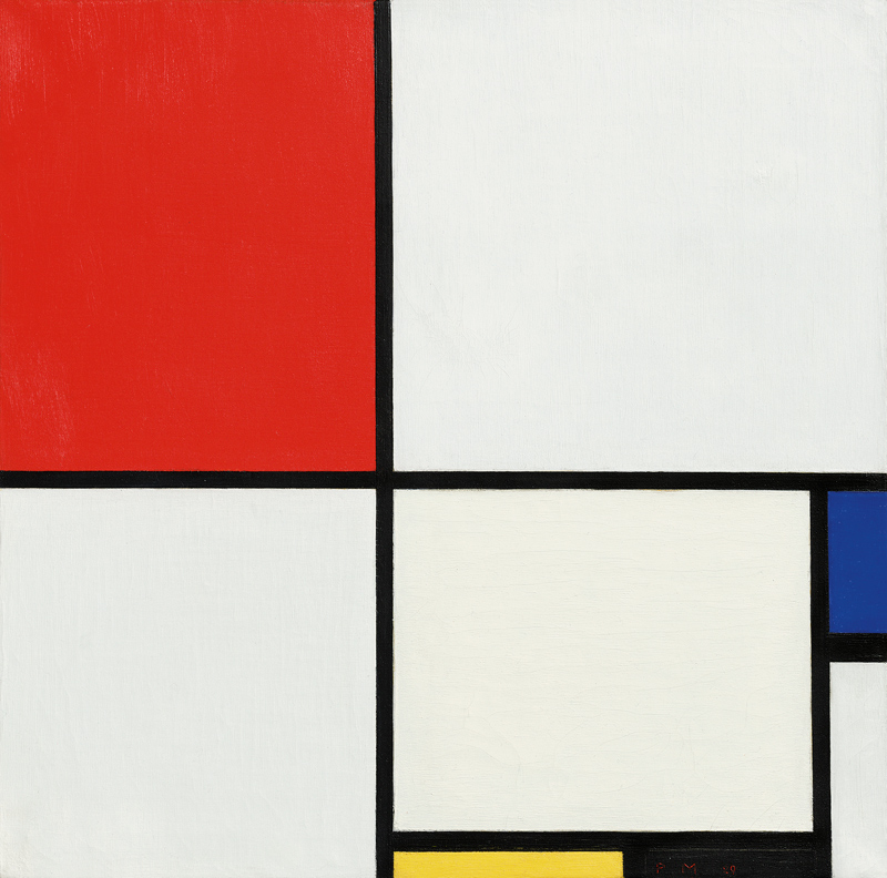Composition No. III a Piet Mondrian