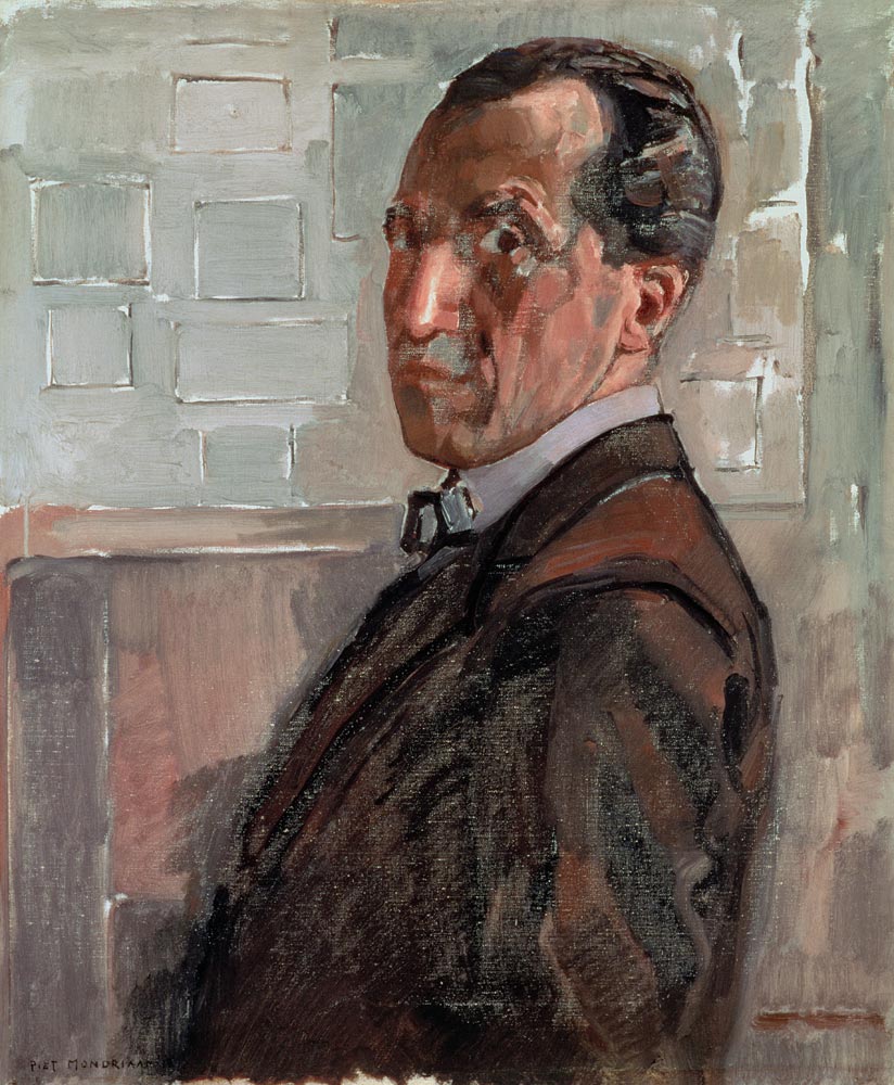 Self Portrait a Piet Mondrian