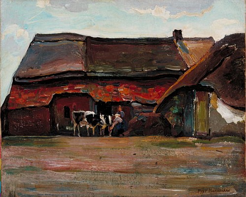Brabant Farmyard a Piet Mondrian
