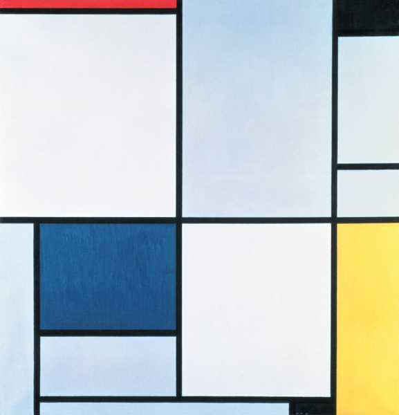 Tableau 1 a Piet Mondrian