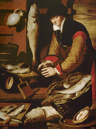 The Fish Seller a Pieter Aertzen