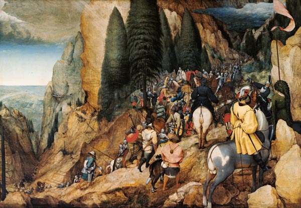 The conversion Pauli. a Pieter Brueghel il Vecchio