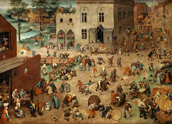 I giochi dei bambini a Pieter Brueghel il Vecchio