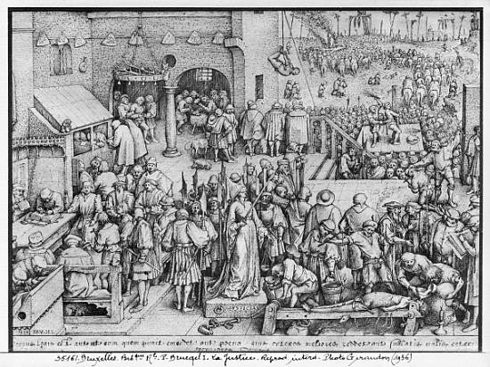 Justice a Pieter Brueghel il Vecchio