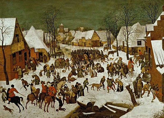Massacre of the Innocents, 1565-66 a Pieter Brueghel il Vecchio