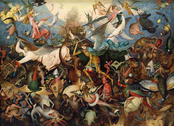 Fall of the angels a Pieter Brueghel il Vecchio