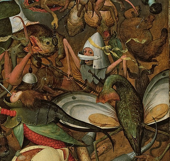 The Fall of the Rebel Angels, 1562 (detail of 74037) a Pieter Brueghel il Vecchio
