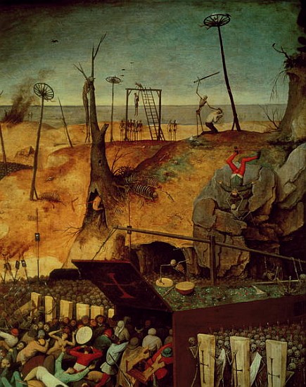 The Triumph of Death, c.1562 (detail of 457) a Pieter Brueghel il Vecchio