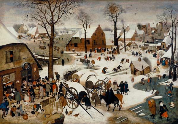 The Census at Bethlehem a Pieter Brueghel il Giovane
