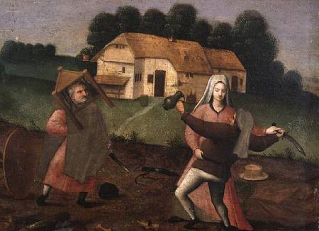 The Brawl a Pieter Brueghel il Giovane