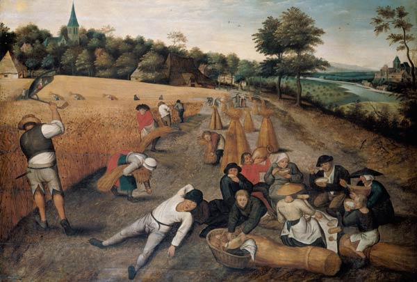 Alla mietitura a Pieter Brueghel il Giovane