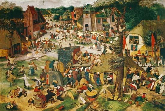 La festa di San Giorgio a Pieter Brueghel il Giovane