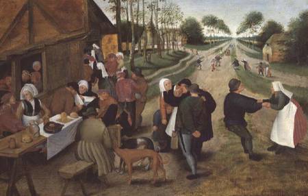 A Flemish Kermesse a Pieter Brueghel il Giovane