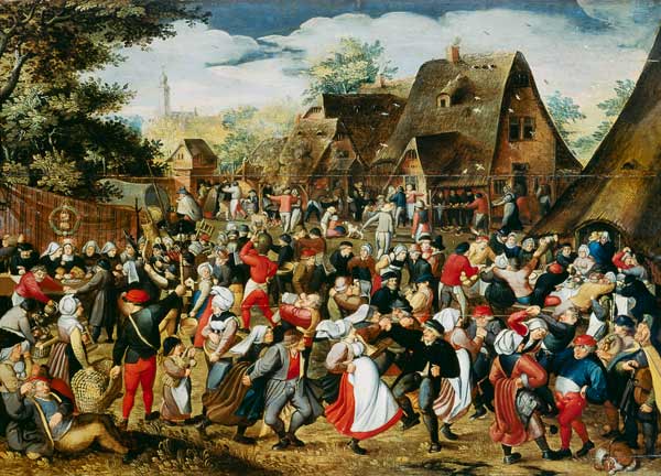 The Village Festival a Pieter Brueghel il Giovane