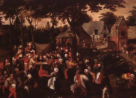 Wedding Feast a Pieter Brueghel il Giovane