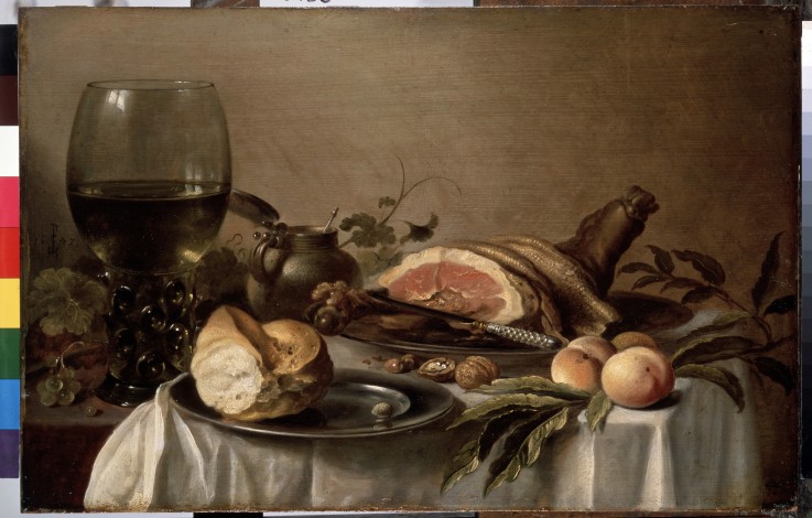 Breakfast with Ham a Pieter Claesz