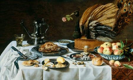 Still Life with a Peacock Pie