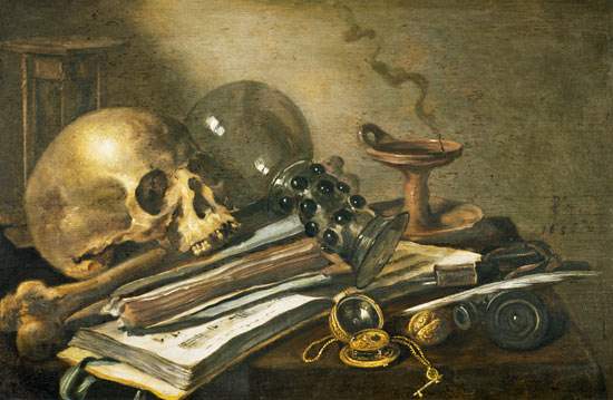 Vanitas ( Natura morta) a Pieter Claesz