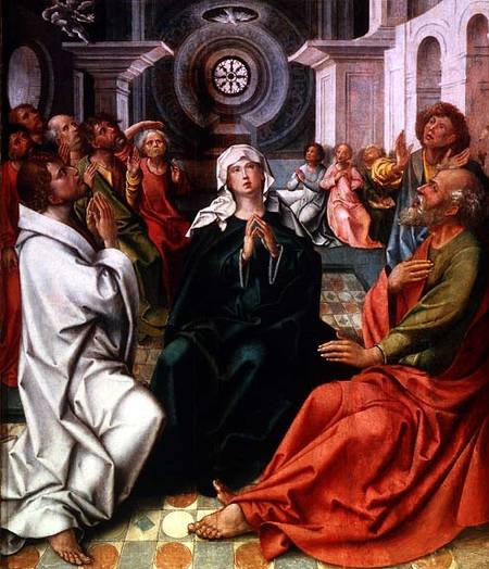 Pentecost (panel) a Pieter Coecke van Aelst