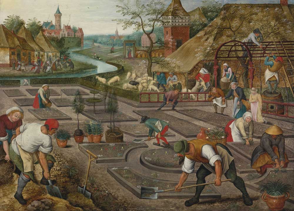 Frühling a Pieter d. J. Brueghel