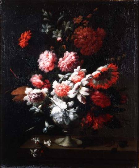 Still life of flowers in an urn (pair of 78178) a Pieter Hardime