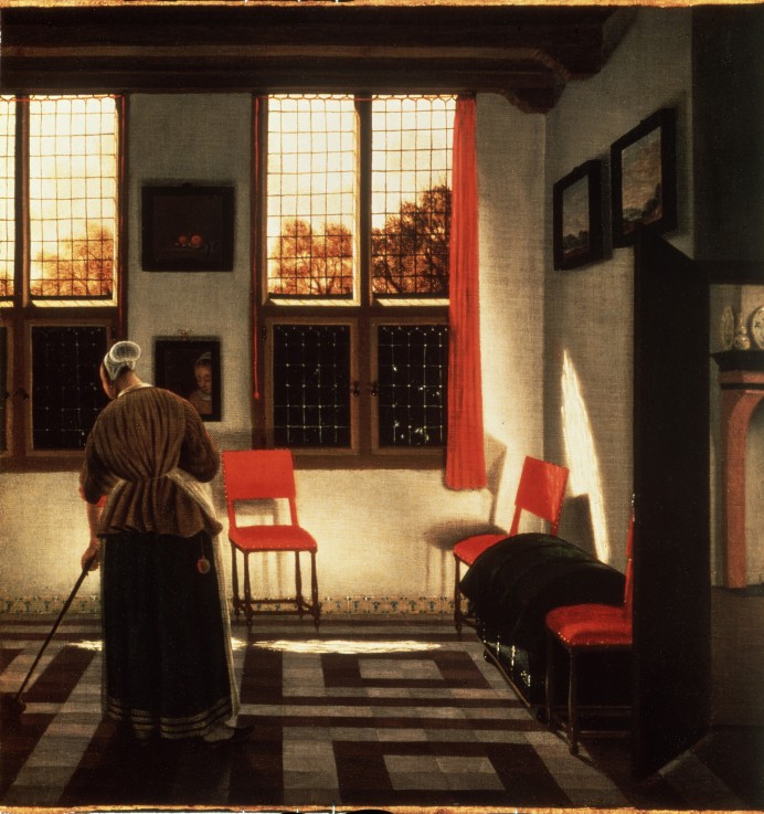 A Dutch interior a Pieter Janssens