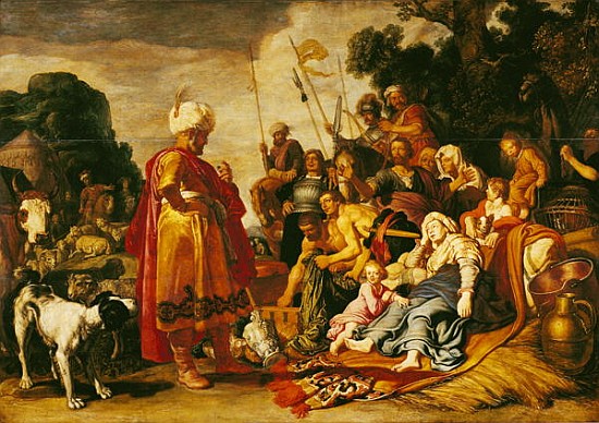 Laban Searching for the Idols a Pieter Lastman