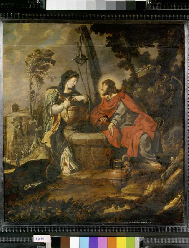 Christ and the Samariterin a Pieter, Pietersz Lastman
