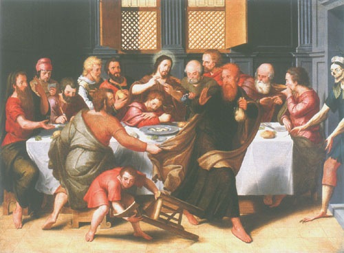 The last Holy Communion a Pieter Pourbus