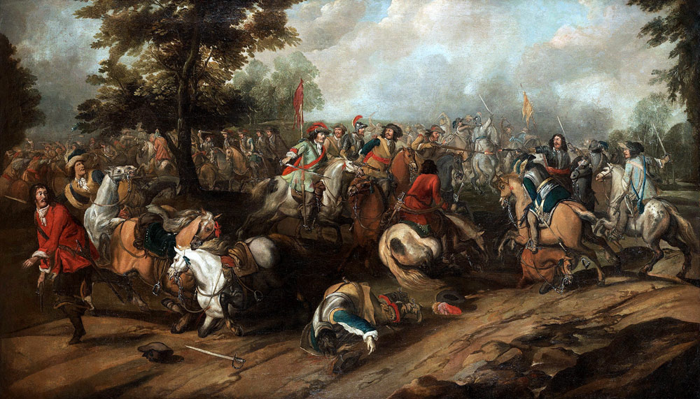 The Battle of Breitenfeld a Pieter Snayers