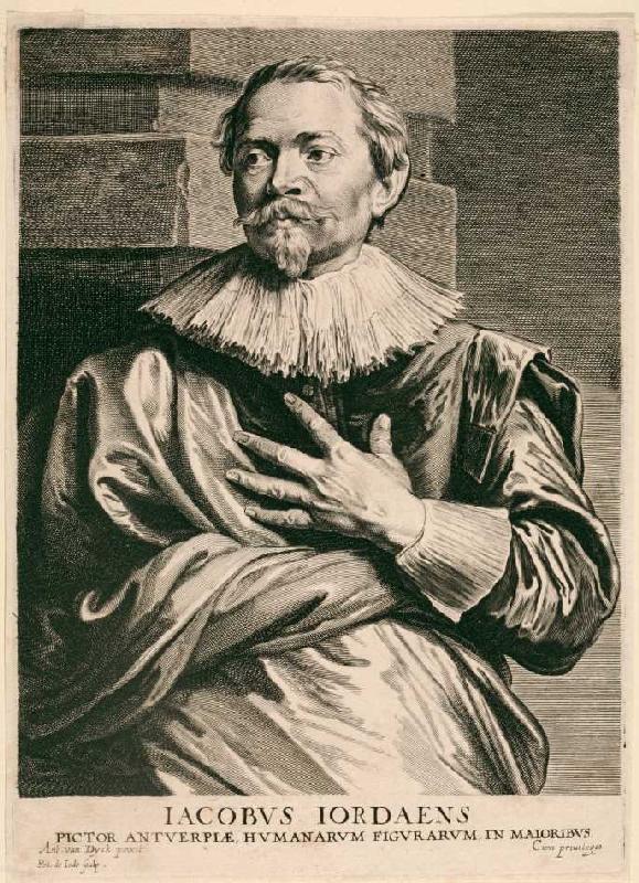 Jacob Jordaens a Pieter de Jode II.