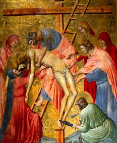 The Descent from the Cross a Pietro da Rimini