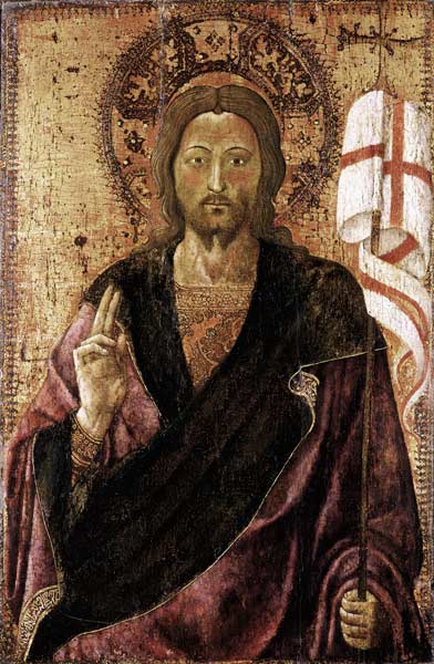 Christ risen from the dead. a Pietro di Alvaro