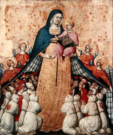 Virgin of the Misericordia a Pietro  di Domenico da Montepulciano