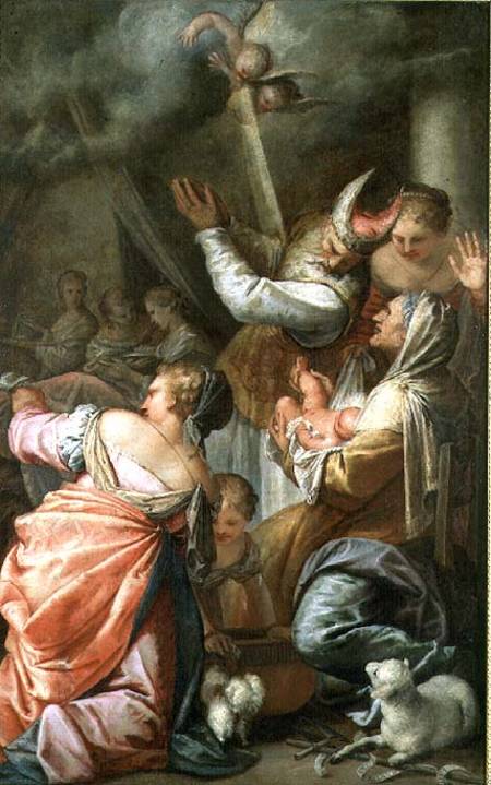 The Birth of St. John the Baptist a Pietro Liberi
