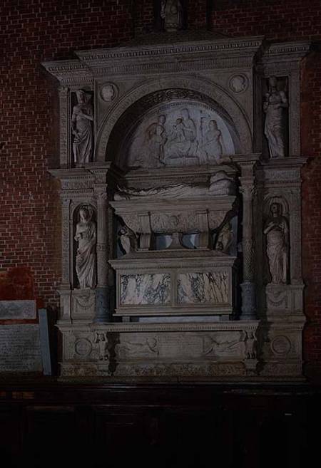 Tomb of Doge Nicolo Marcello (d.1474) a Pietro  Lombardo