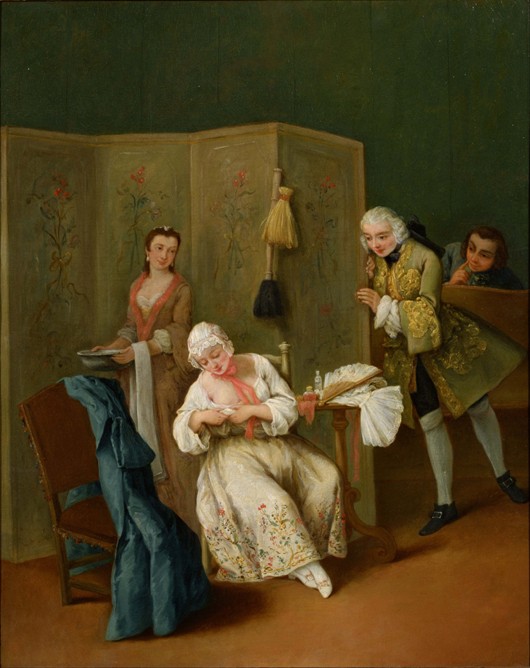 The Indiscreet Gentleman a Pietro Longhi