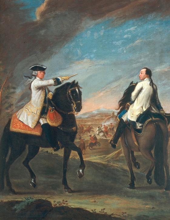 Equestrian portraitof Guglielmo di Monfort a Pietro Longhi