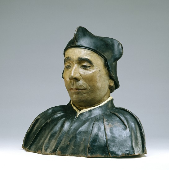 Bust of a Scholar or a Prelate a Pietro Torrigiano