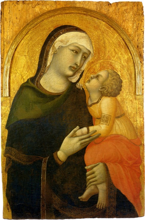 Madonna and Child a Pietro Lorenzetti