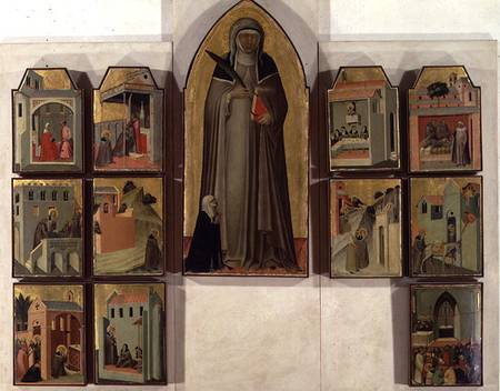 Scenes from the Life of Blessed Humility a Pietro Lorenzetti