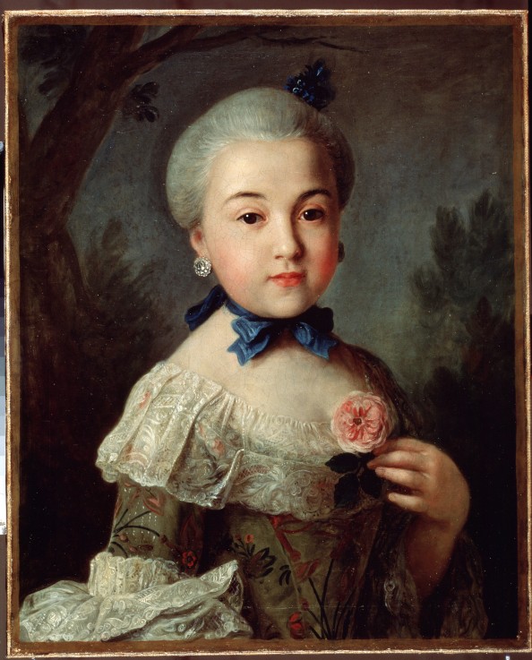 Portrait of Countess Varvara Sheremetyeva a Pietro Antonio Rotari