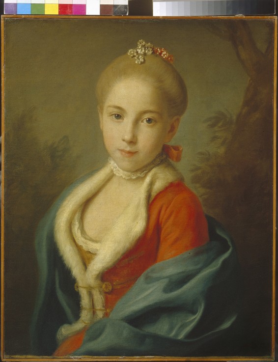Portrait of Princess Catherine of Holstein-Beck (1750-1811) a Pietro Antonio Rotari